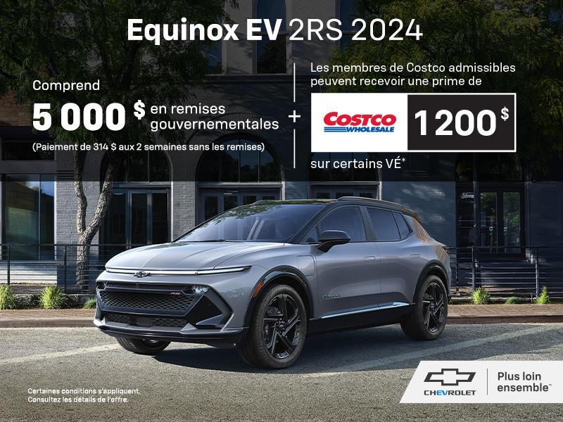 Le Chevrolet Equinox EV 2024