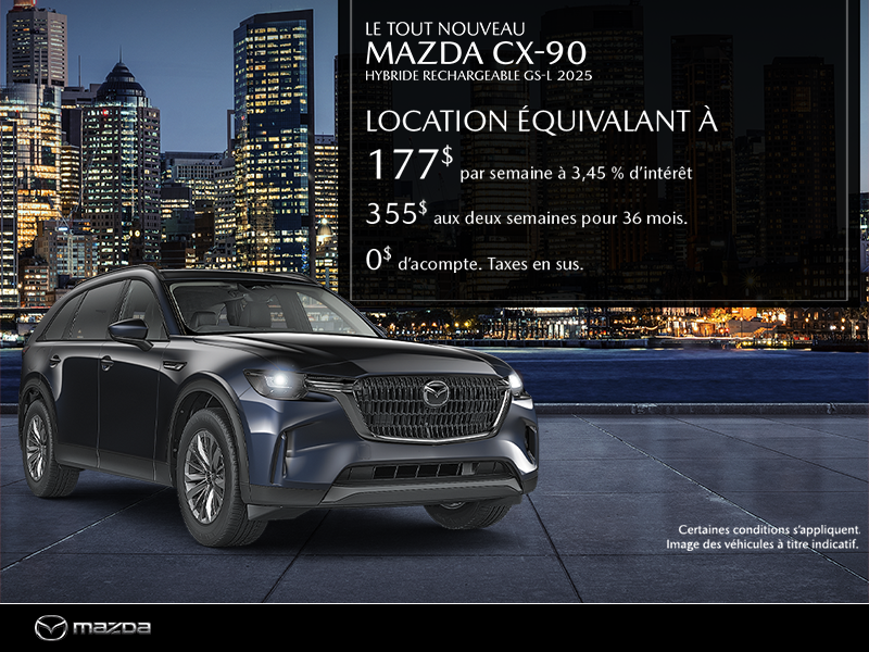 Procurez-vous le Mazda Cx-90 Phev 2025