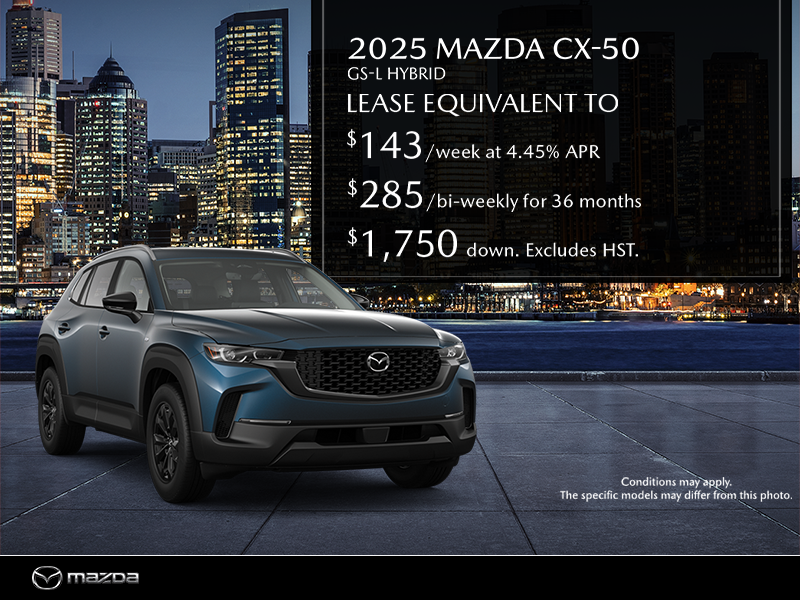 Get the 2025 Mazda CX-50 Hybrid