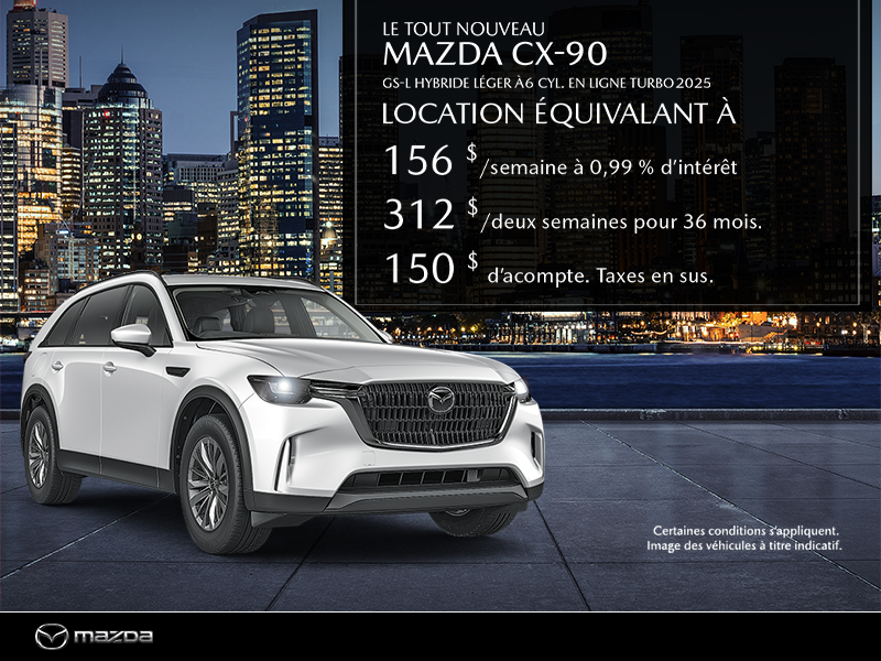 Procurez-vous le Mazda Cx-90 PHEV 2025
