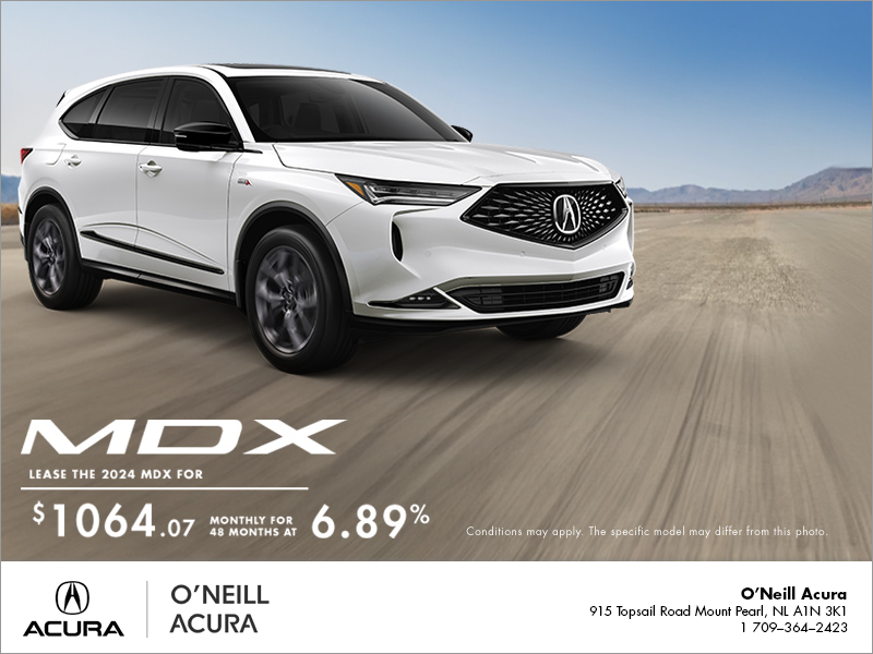 O'Neill Acura in Mount Pearl 2024 Acura MDX