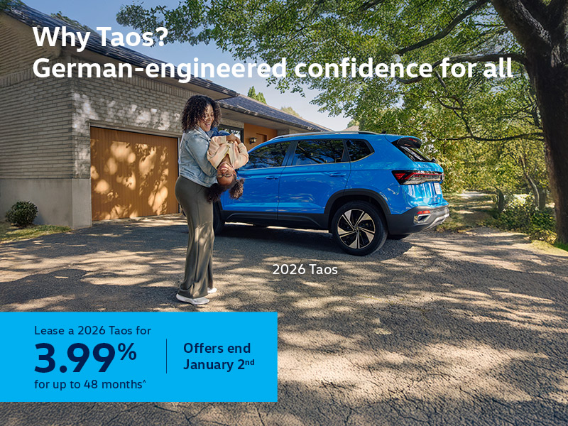 Get the 2026 Volkswagen Taos