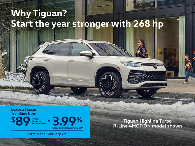 Get the 2026 Volkswagen Tiguan