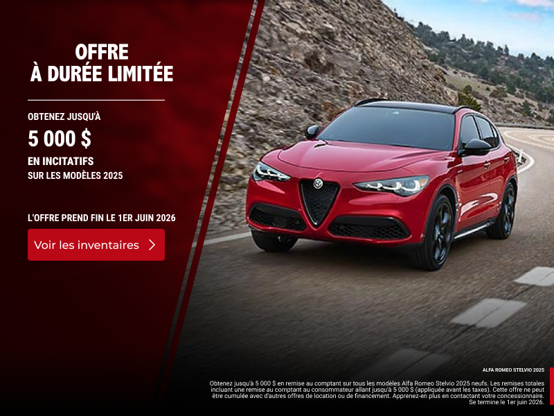 L'événement mensuel Alfa Romeo