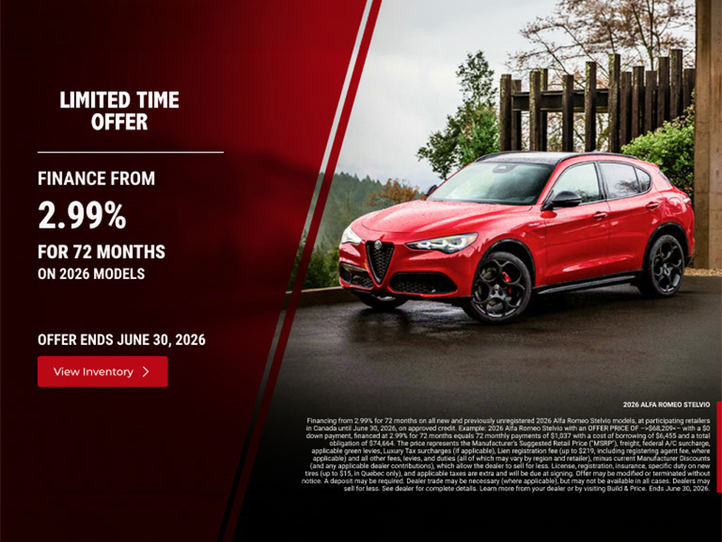 2026 Alfa Romeo Stelvio
