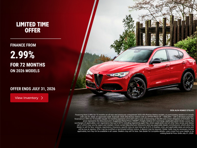 2026 Alfa Romeo Stelvio