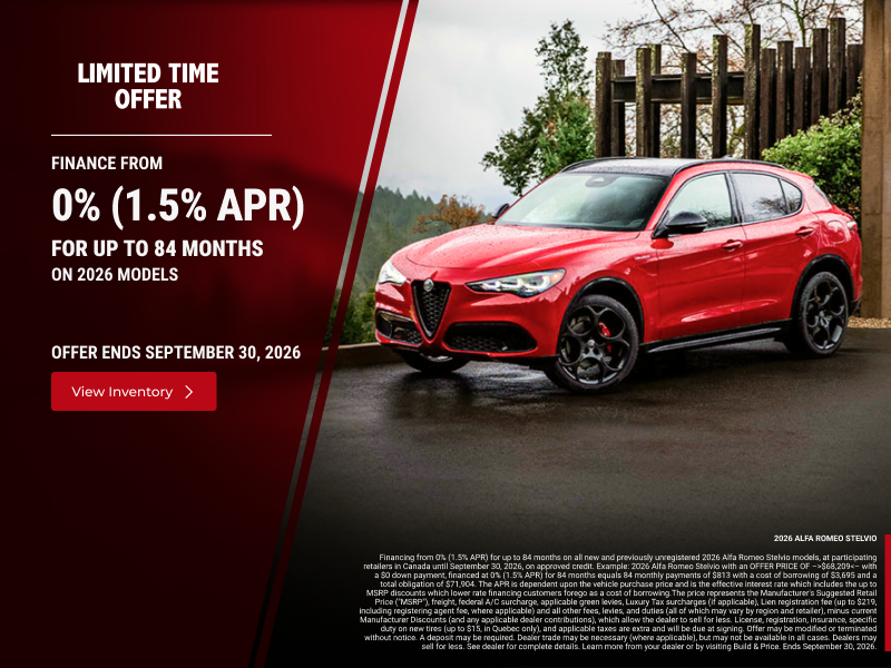 2026 Alfa Romeo Stelvio