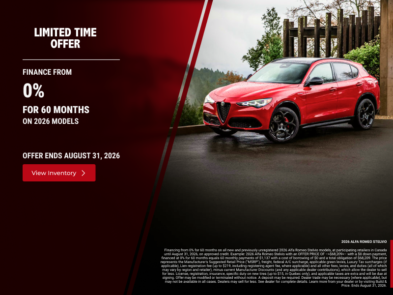 2026 Alfa Romeo Stelvio