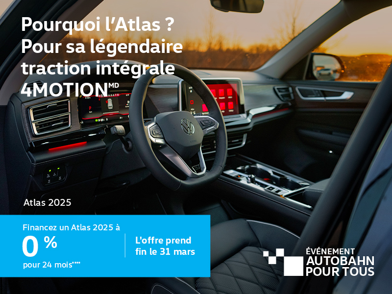 Procurez-vous le Volkswagen Atlas 2025