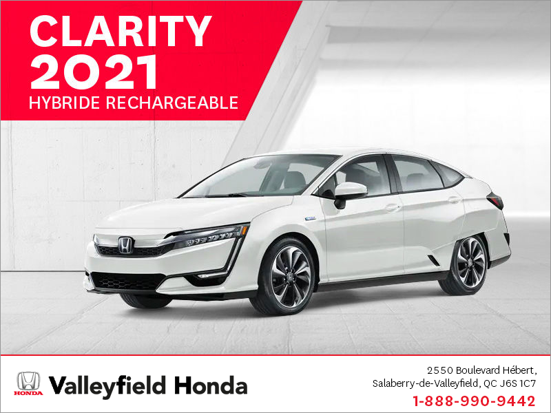 Obtenez la Honda Clarity 2021 !