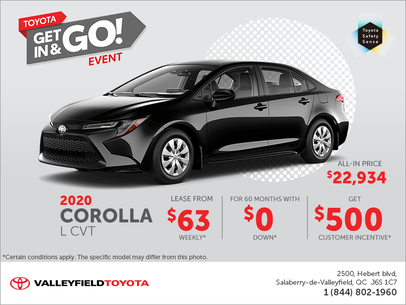 2020 Toyota Corolla L CVT 2020 Toyota Corolla L CVT