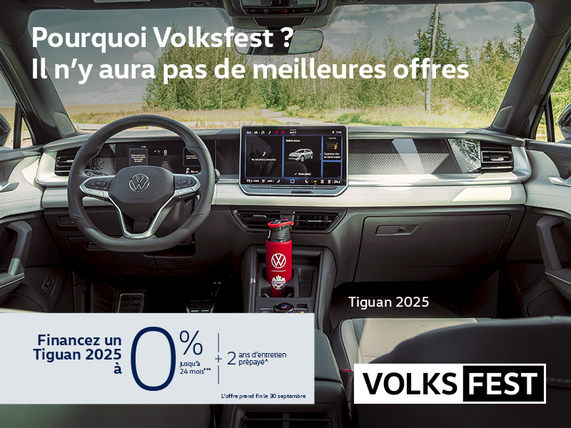 Procurez-vous le Volkswagen Tiguan 2025