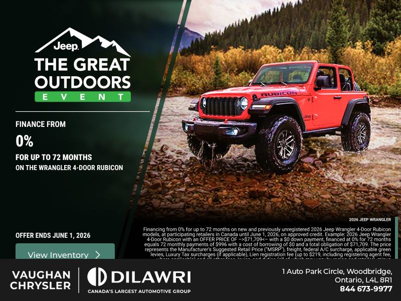 Get the 2026 Jeep Wrangler!