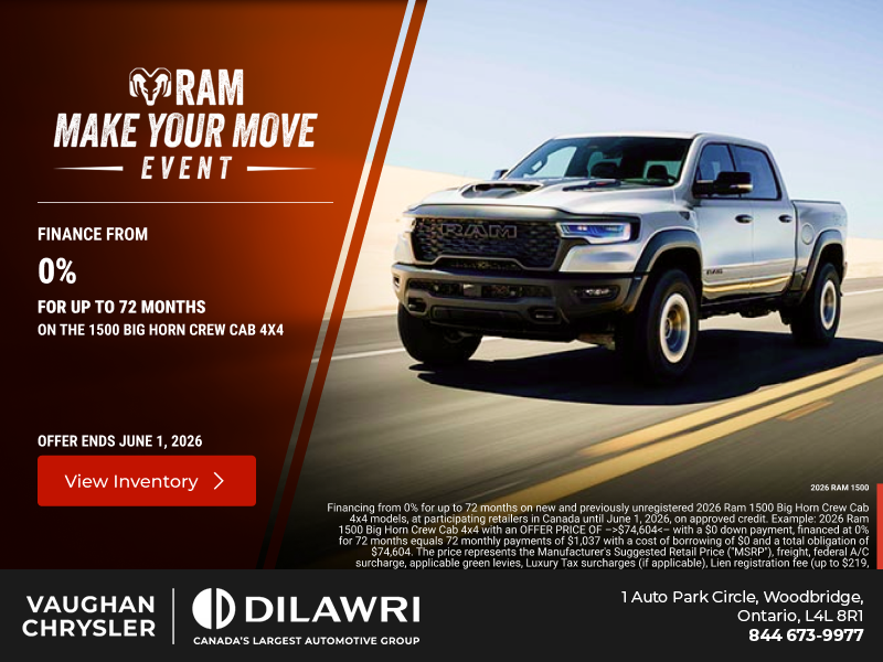 Get the 2026 RAM 1500