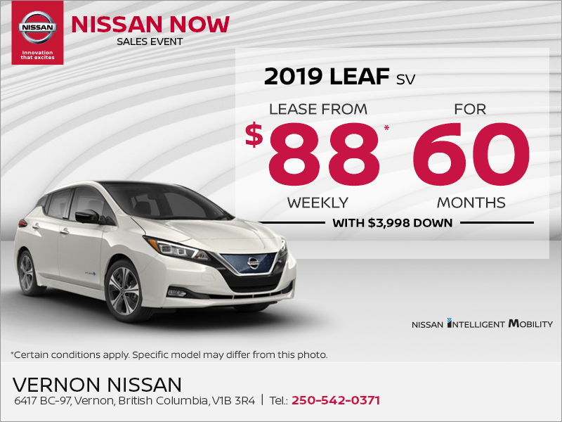 Get the 2019 Nissan Leaf