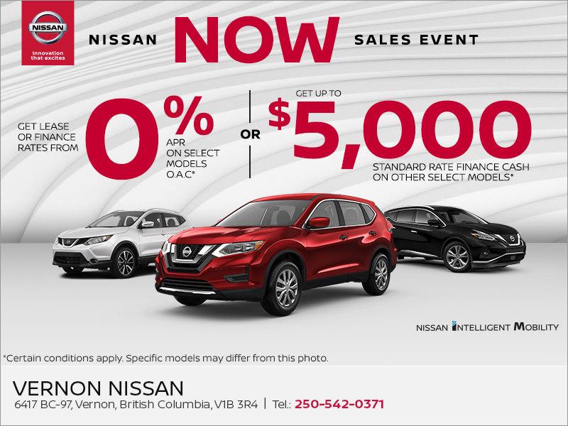 Nissan Now Sales Event!