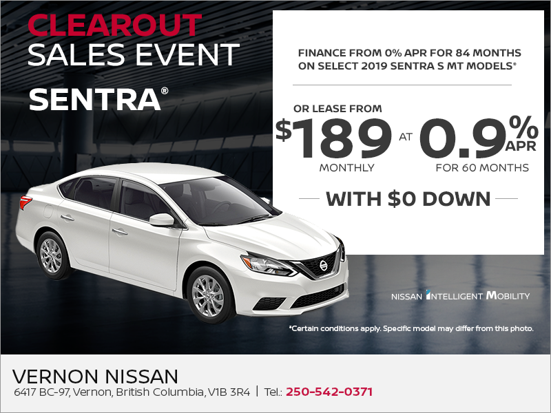 Get the 2019 Nissan Sentra Today!