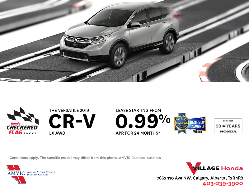 Lease the 2019 CR-V Today !