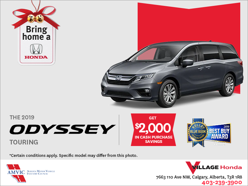 2021 honda odyssey lease price