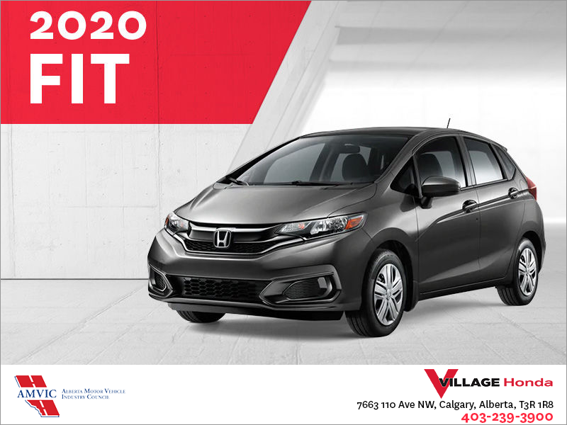 Village Honda In Calgary Get The 2020 Honda Fit