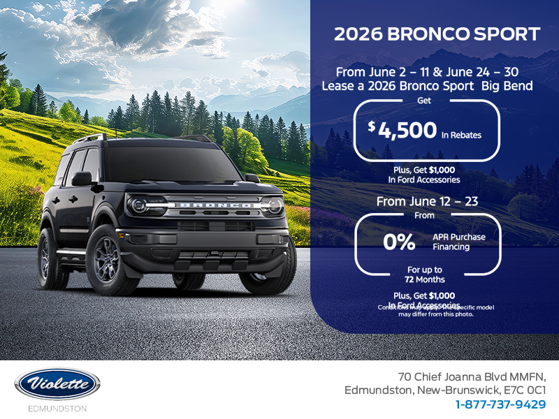 2026 Ford Bronco Sport