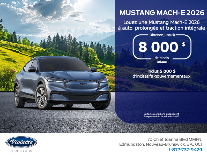 Ford Mustang Mach-E 2026