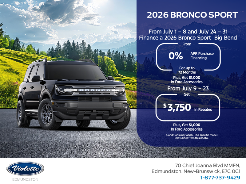 2026 Ford Bronco Sport