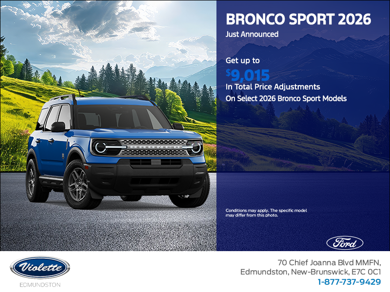 2026 Ford Bronco Sport