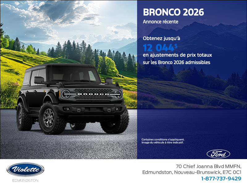 Ford Bronco 4 doors 2026
