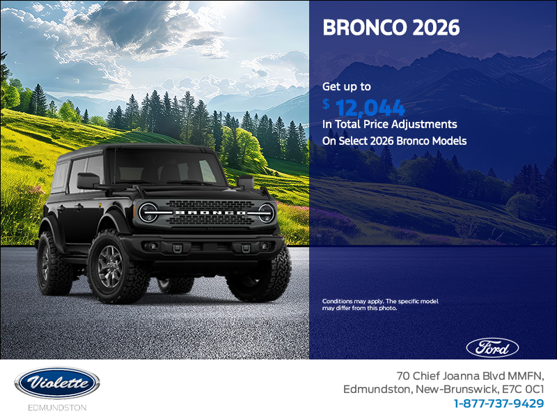 2026 Ford Bronco 4 doors