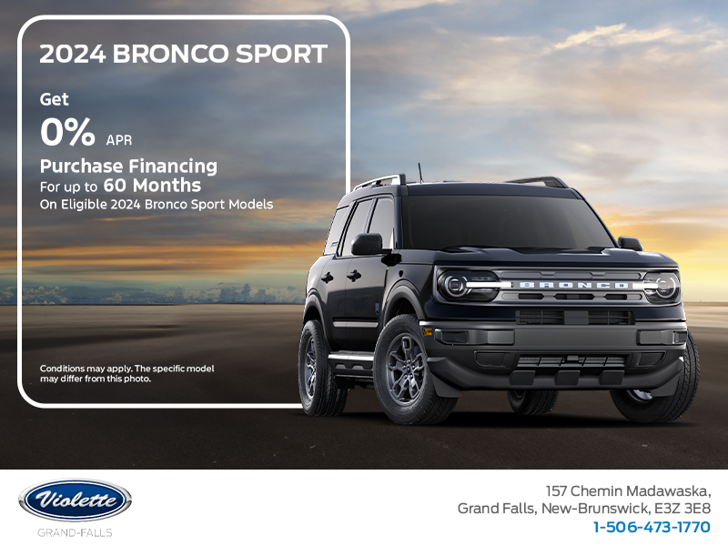 2024 Ford Bronco Sport