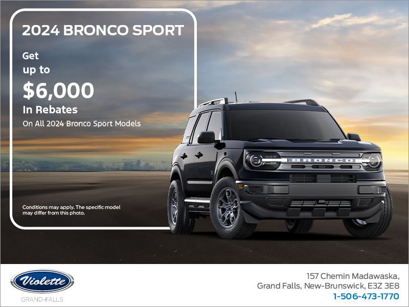 2024 Ford Bronco Sport!