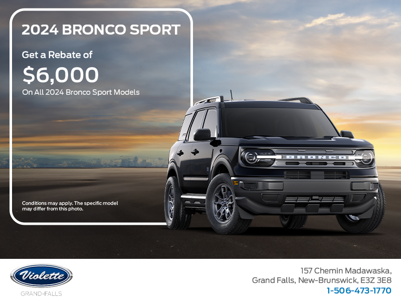 2024 Ford Bronco Sport