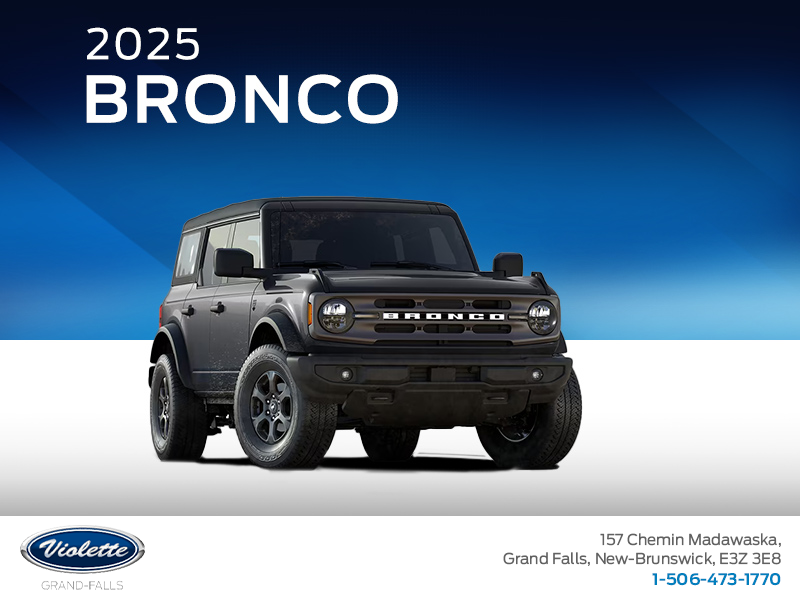 2025 Ford Bronco