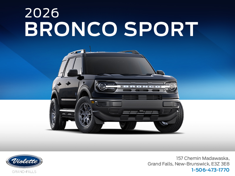 2026 Ford Bronco Sport