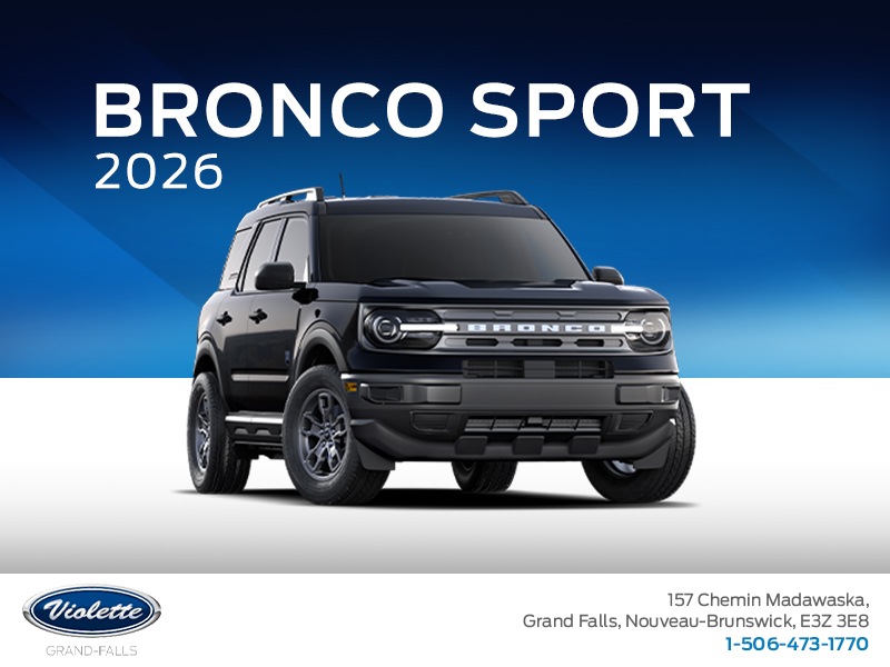 Ford Bronco Sport 2026