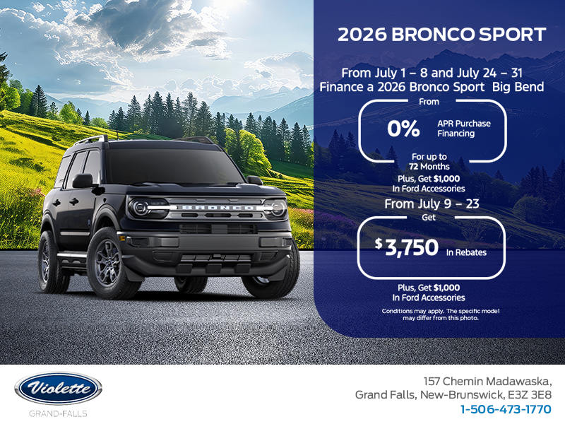 2026 Ford Bronco Sport