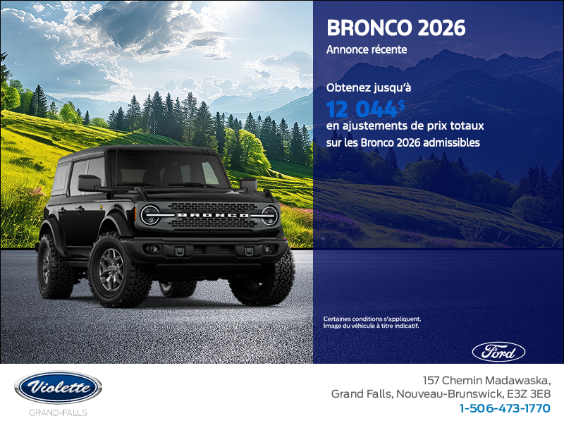 Ford Bronco 4 doors 2026
