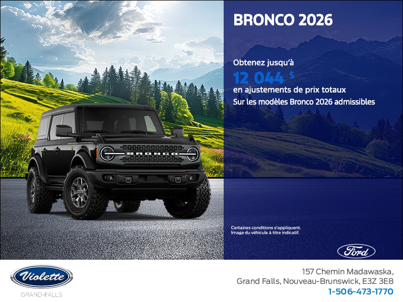 Ford Bronco 4 doors 2026