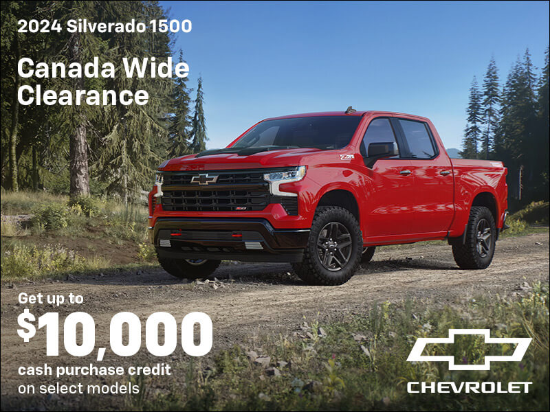 Get the 2024 Chevrolet Silverado 1500