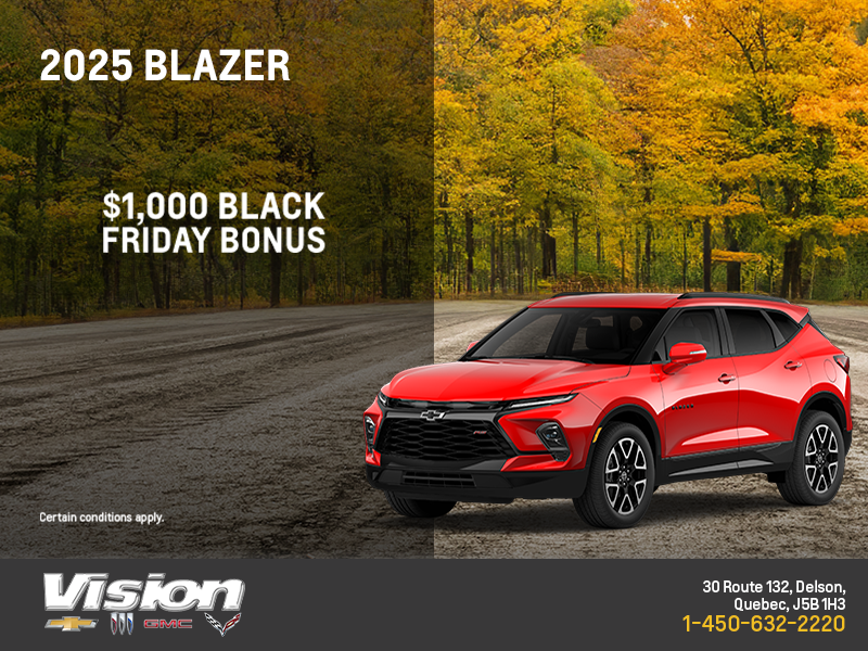 Get the 2025 Chevrolet Blazer