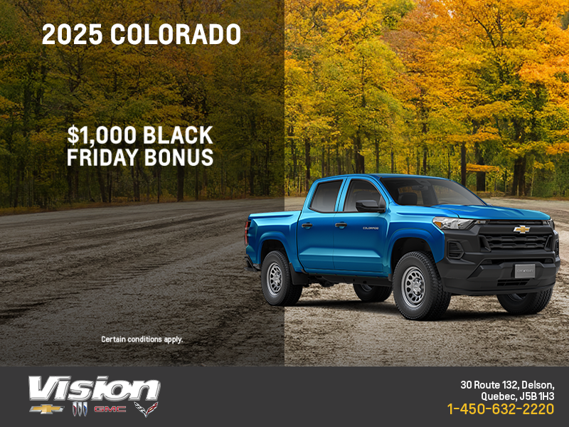 Get the 2025 Chevrolet Colorado