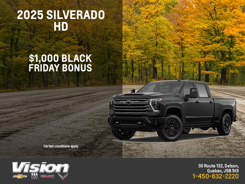 Get the 2025 Chevrolet Silverado HD