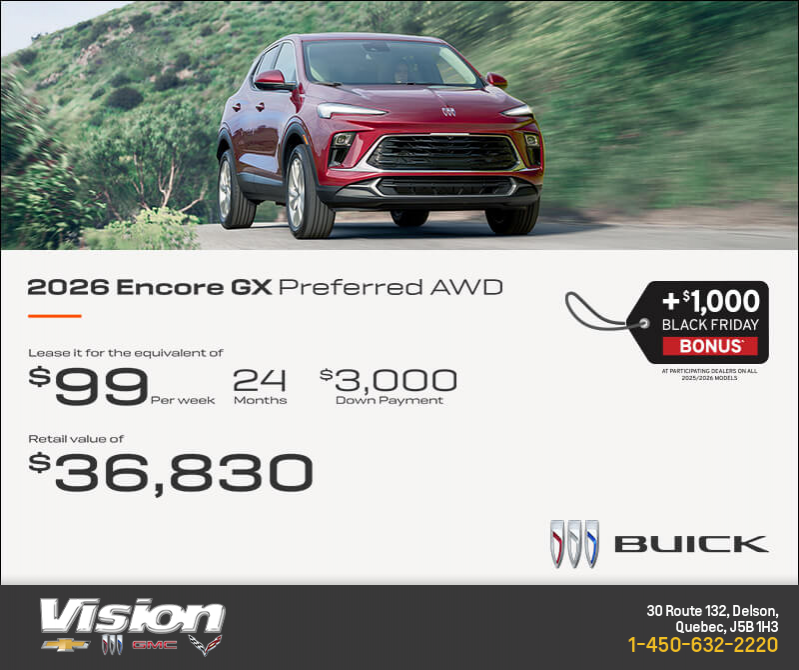 Get the 2026 Buick Encore GX