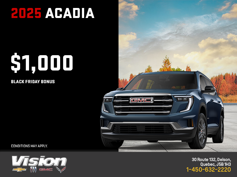 The 2025 GMC Acadia