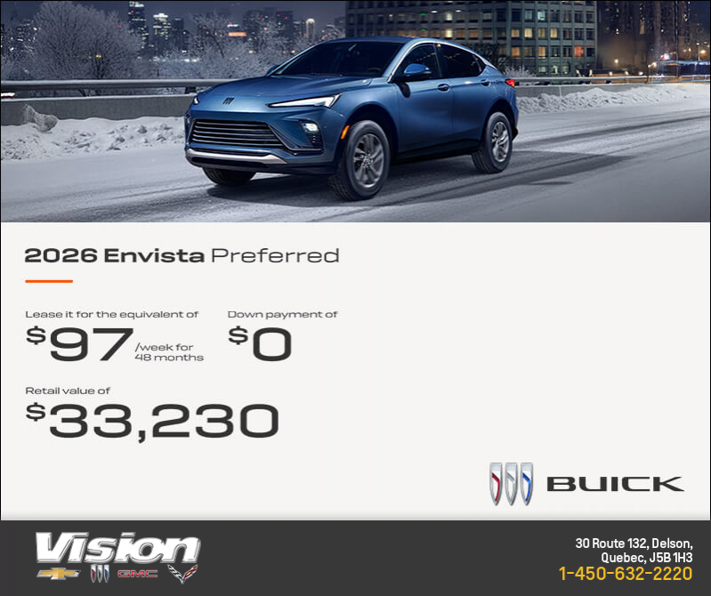 Get the 2026 Buick Envista