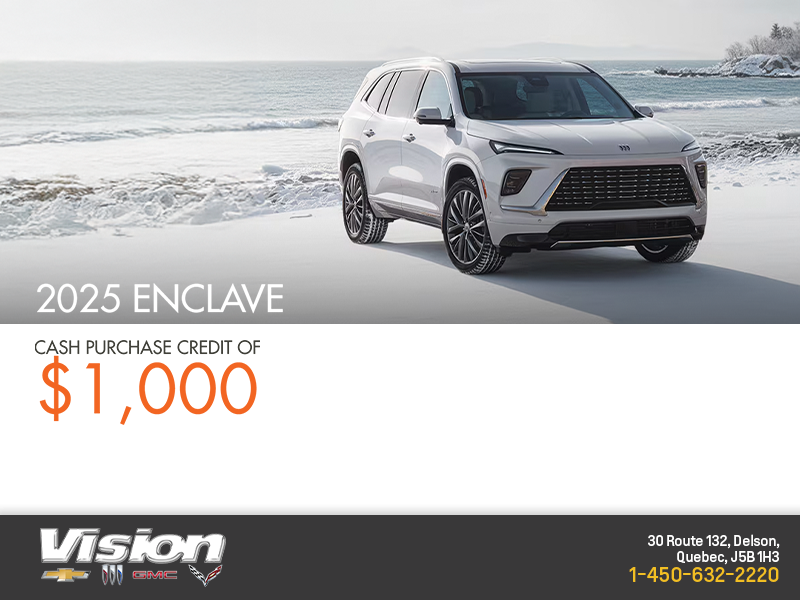 Get the 2025 Buick Enclave