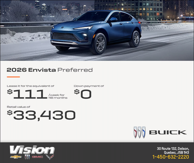 Get the 2026 Buick Envista