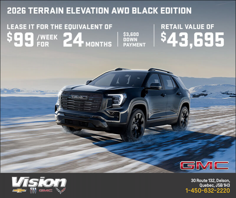 The 2026 GMC Terrain