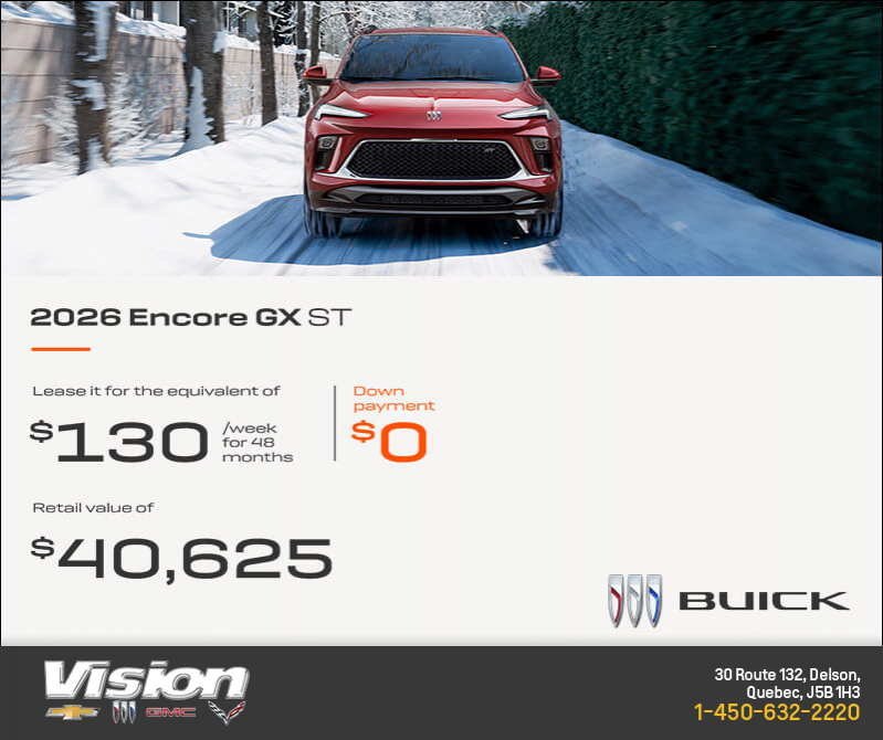Get the 2026 Buick Encore GX